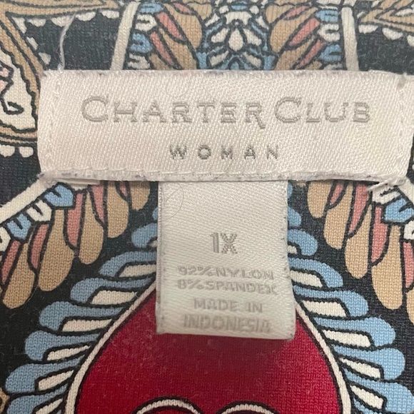 Charter Club plus size blouse - Picture 3 of 6